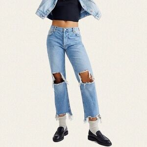 Free People x We The Free Maggie Straight Jean